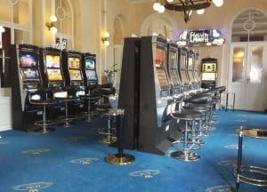 Automatenspiel im Casino Bellevue Marienbad