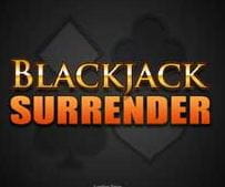 black jack surrender