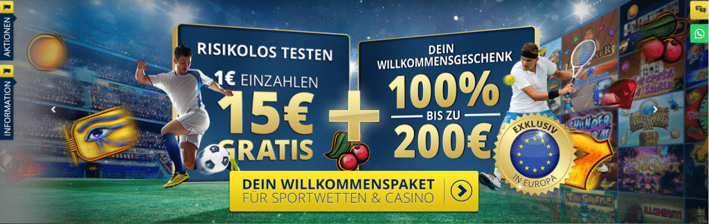 Sunmaker Willkommensbonus