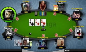 facebook texas holdem