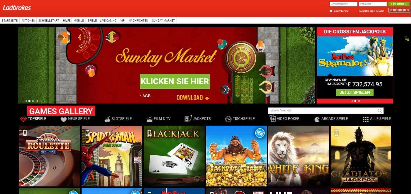 Ladbrokes Online Casino