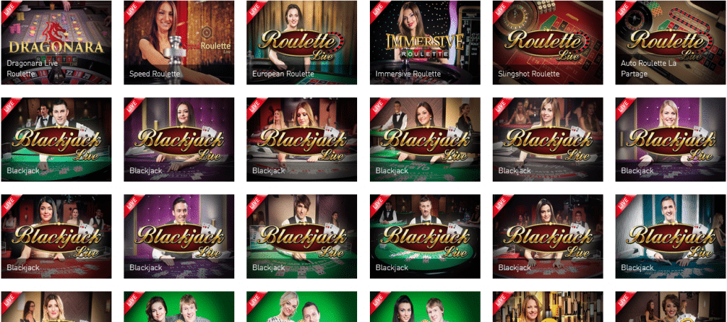 Casino Club Live Casino Übersicht