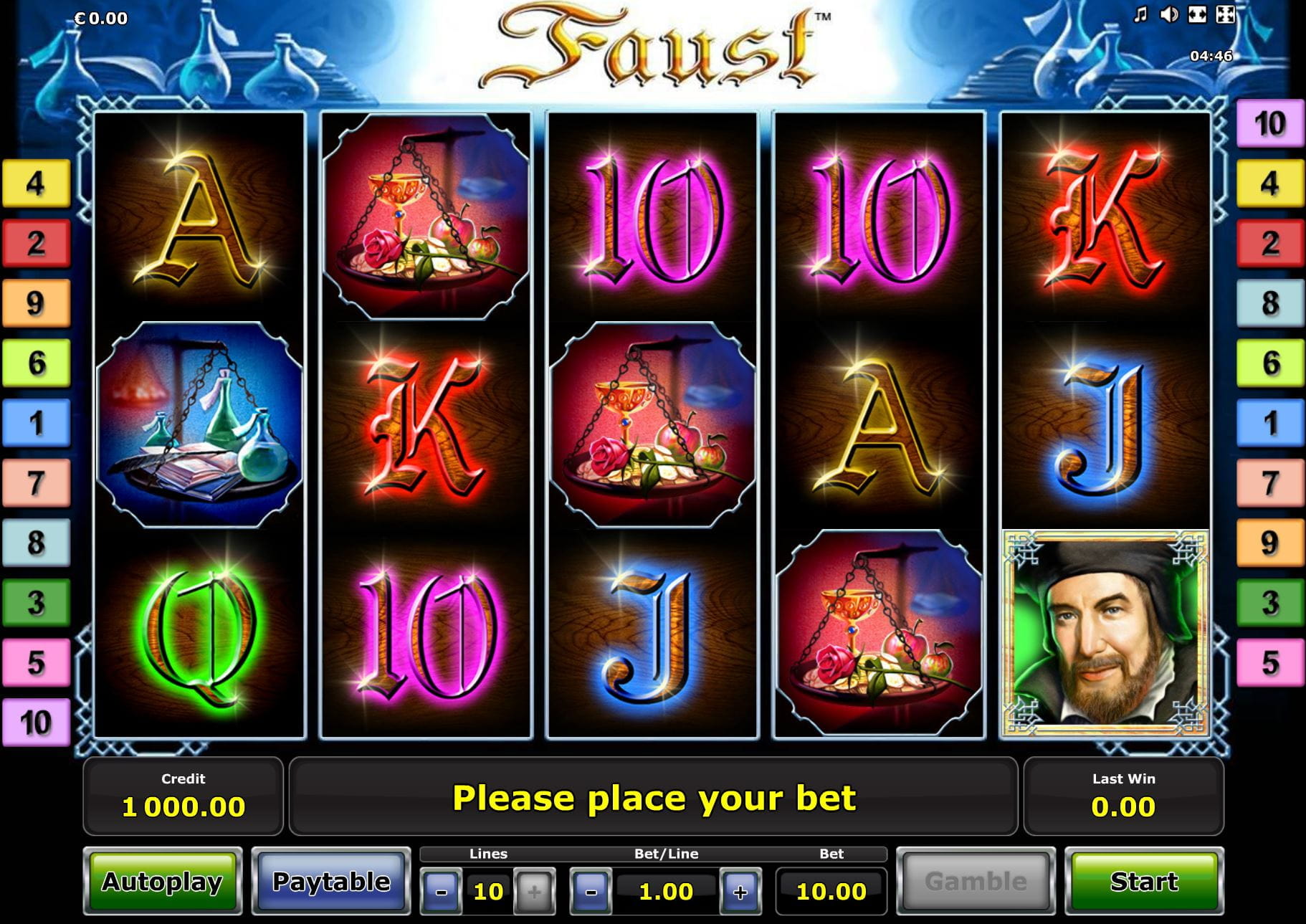 Faust Online Casino Echtgeld
