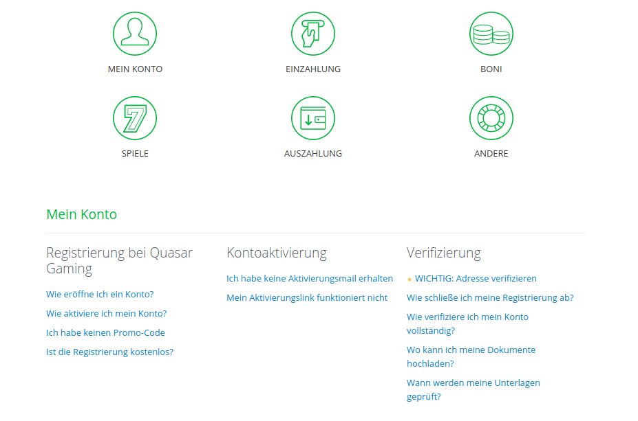 FAQ-Quasar