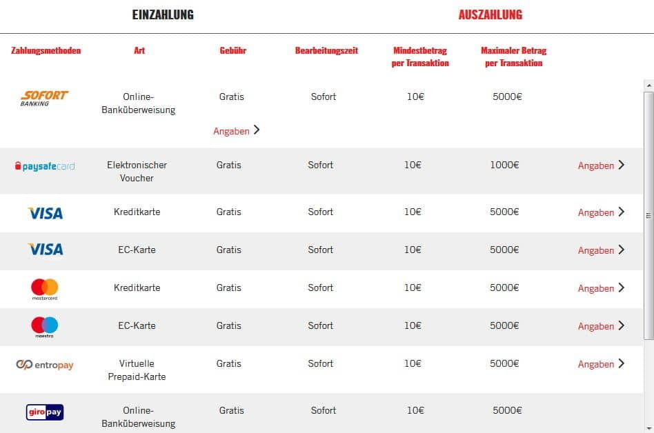 vegas hero einzahlungen auszahlungen