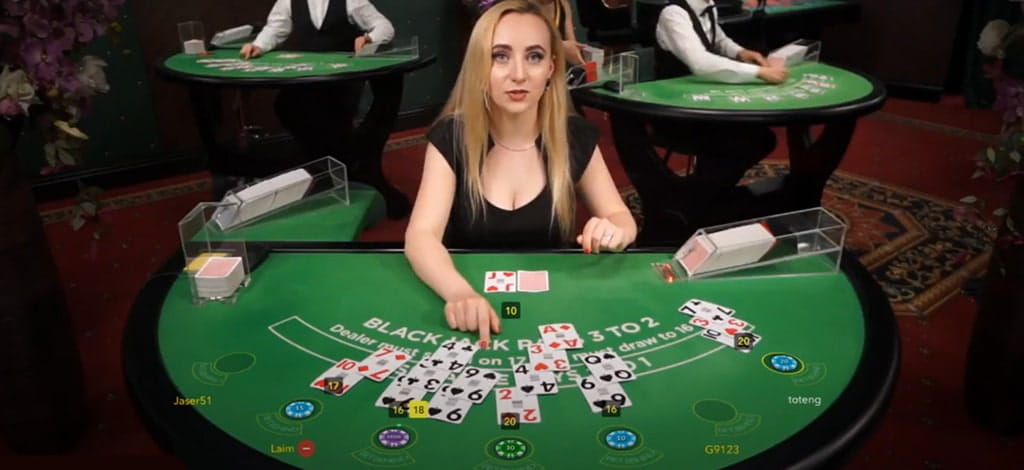 Evolution live blackjack online