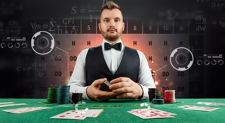 Blackjack Strategie Tabelle.