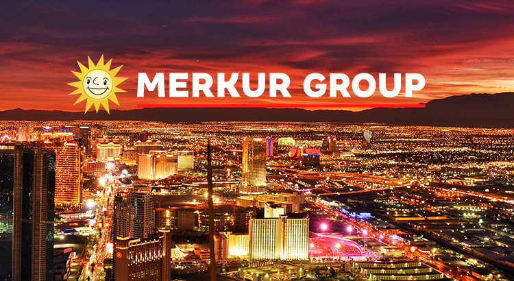 Luftaufnahme des Las Vegas Strip bei Abenddämmerung mit beleuchteten Casino-Resorts, den Fontänen des Bellagio und der Nachbildung des Eiffelturms