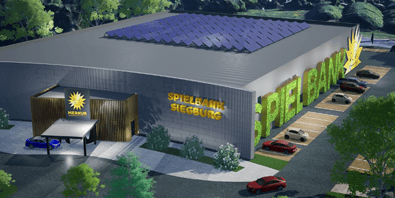 Rendering der fertigen MERKUR Spielbank Siegburg