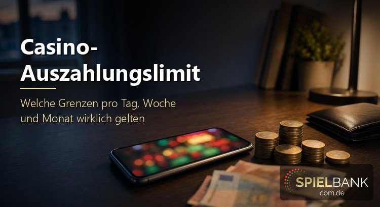 Casino Auszahlungslimit pro Tag und Monat Symbolbild