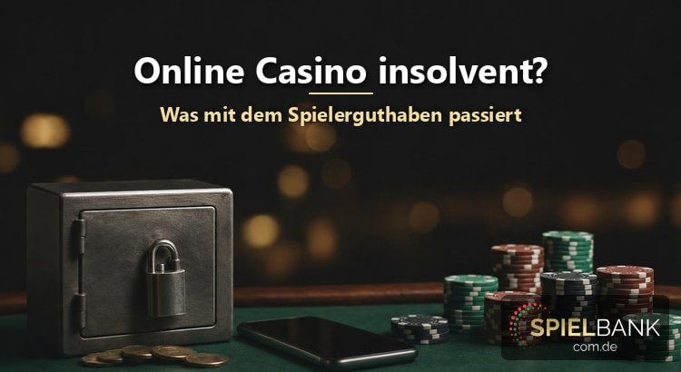 Online Casino Insolvenz Guthaben Symbolbild