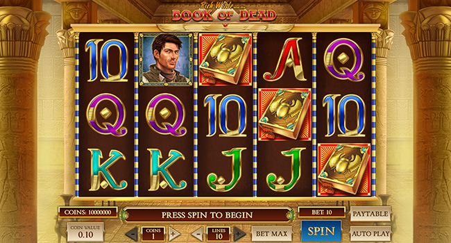 Book of Dead Slot.