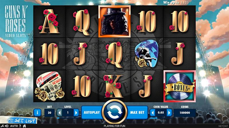 Guns N' Roses slot