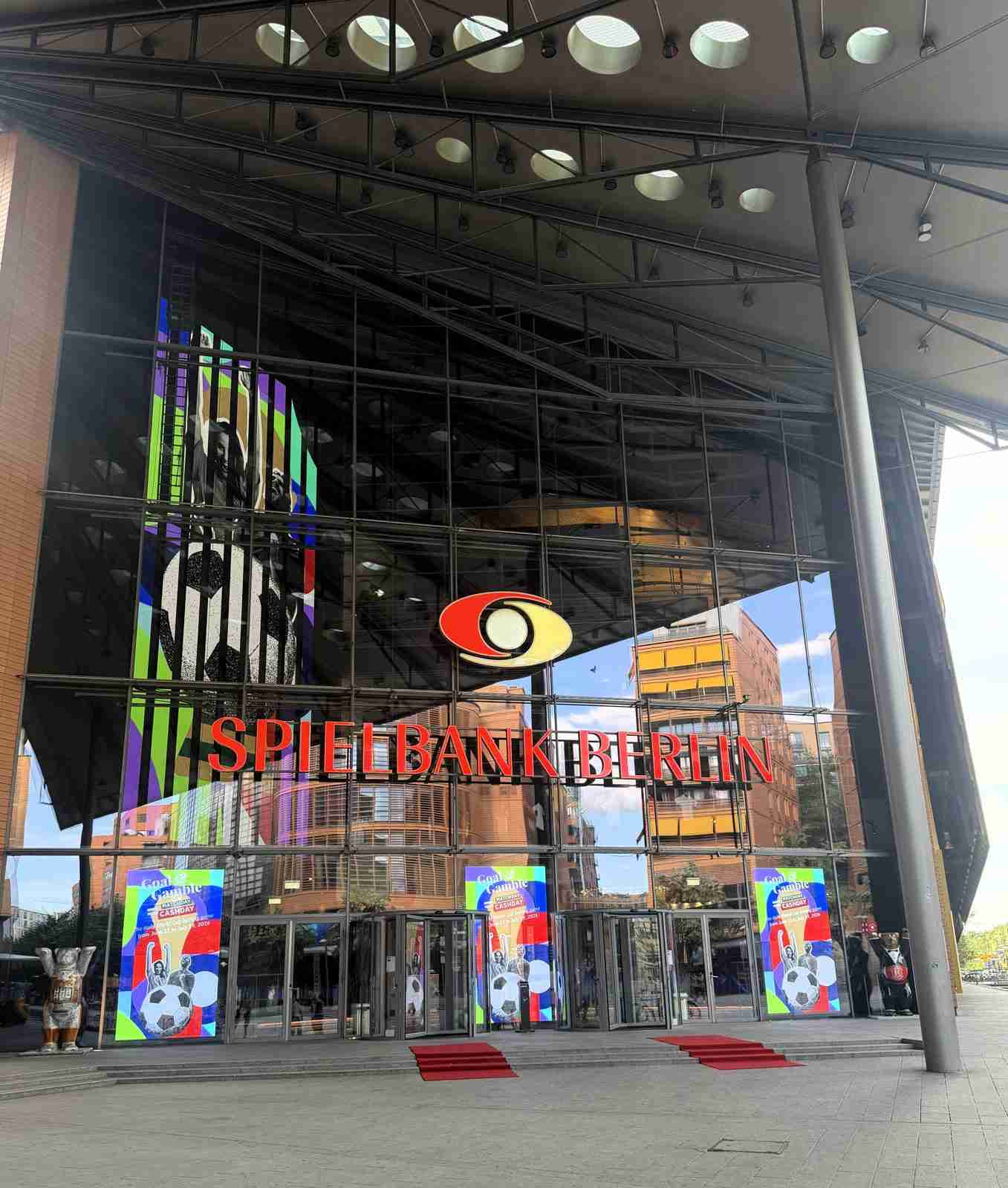 Eingang der Spielbank Berlin am Potsdamer Platz
