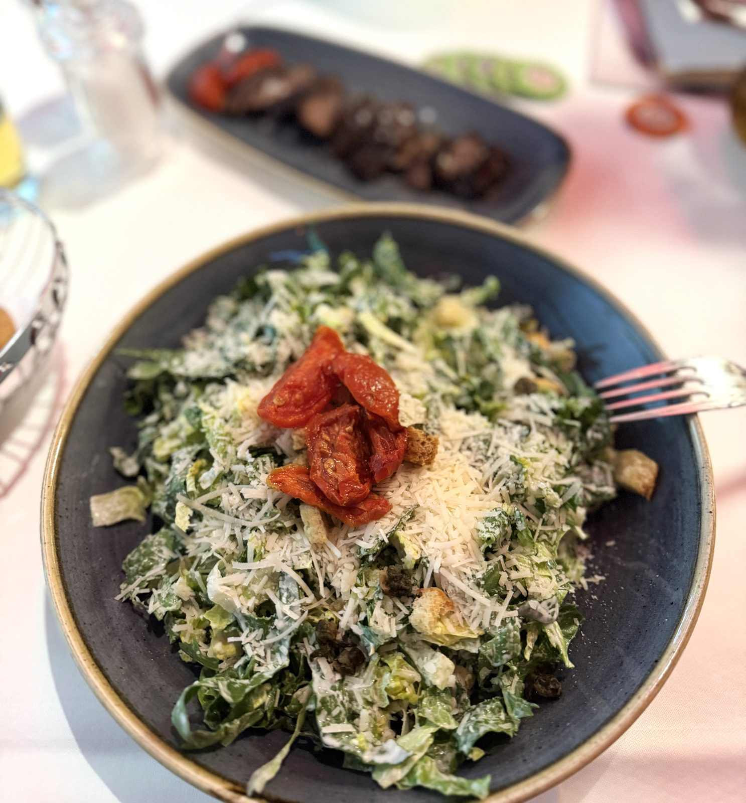 Caesar Salad im Restaurant der Spielbank Berlin am Potsdamer Platz