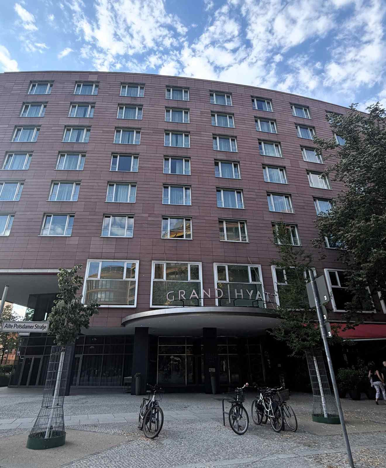 Grand Hyatt direkt neben dem Casino am Potsdamer Platz